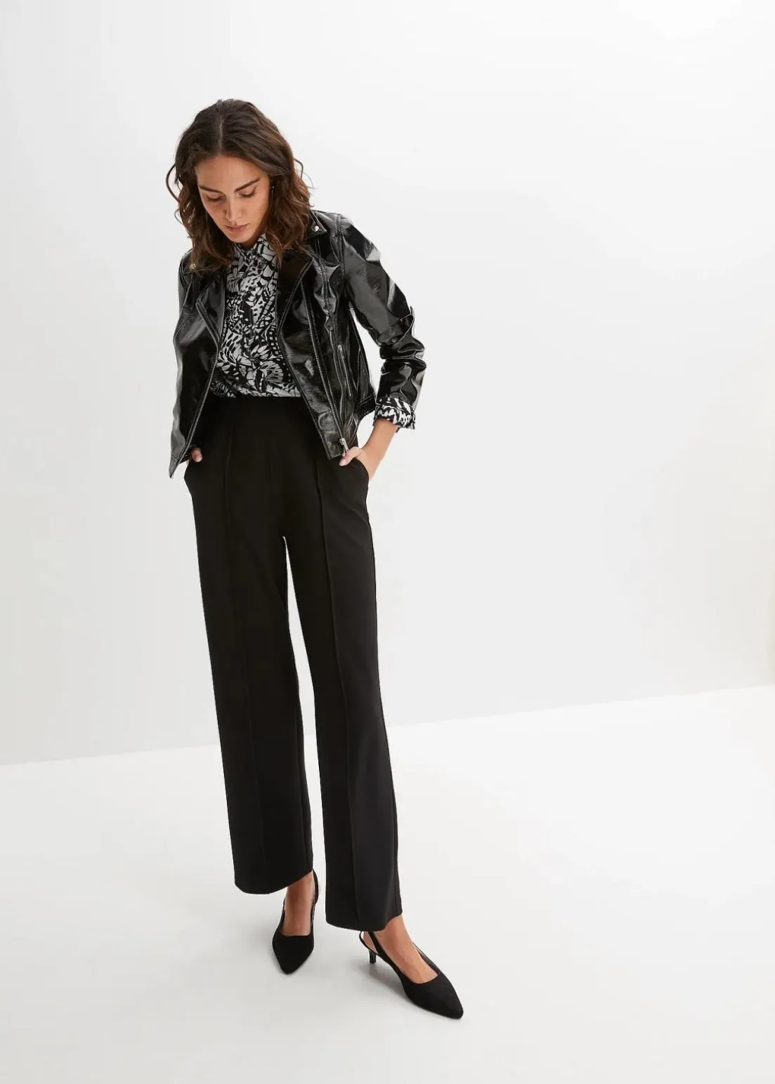 Schlupfhose aus fester Interlock-Qualität