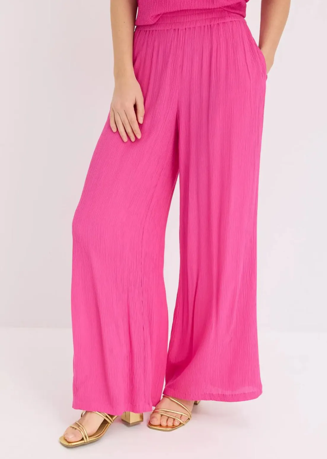 Schlupfhose aus fließender Viskose