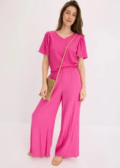 Schlupfhose aus fließender Viskose