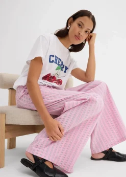 Schlupfhose aus reiner Baumwolle