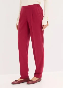 Schlupfhose mit Bügelfalte