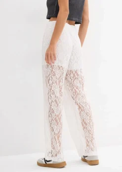 Schlupfhose mit Spitze