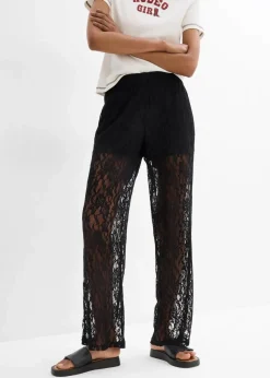 Schlupfhose mit Spitze