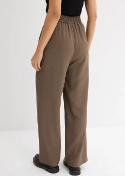 Schlupfhose mit Twill-Struktur