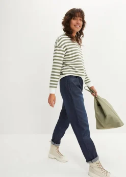 Schlupfjeans, Straight