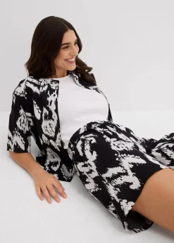 Schlupf-Shorts aus fließender Viskose