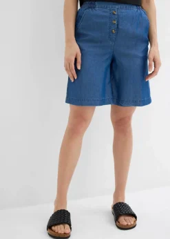 Schlupf-Shorts aus Lyocell