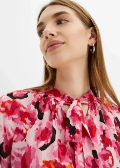 Schluppenbluse aus Chiffon