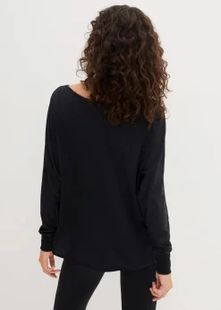 Schnelltrocknendes Sport-Shirt mit Retro-Print