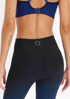 Seamless Sport-Leggings mit Farbverlauf, schnelltrocknend