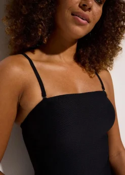 Shape Badeanzug aus Strukturware mittlere Formkraft