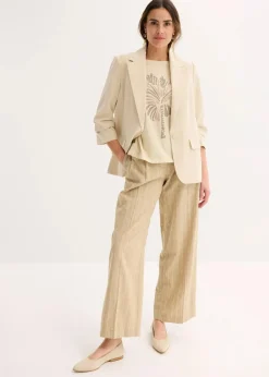 Shirt aus Baumwolle mit Nietenapplikation