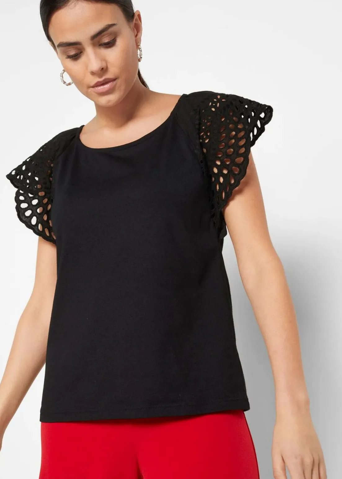 Shirt aus Baumwoll-Mix