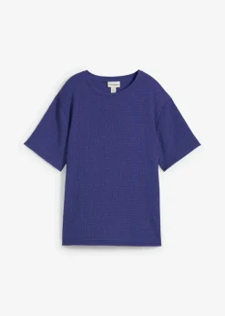 Shirt aus Borkencrepe