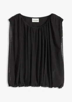 Shirt aus feinem Mesh