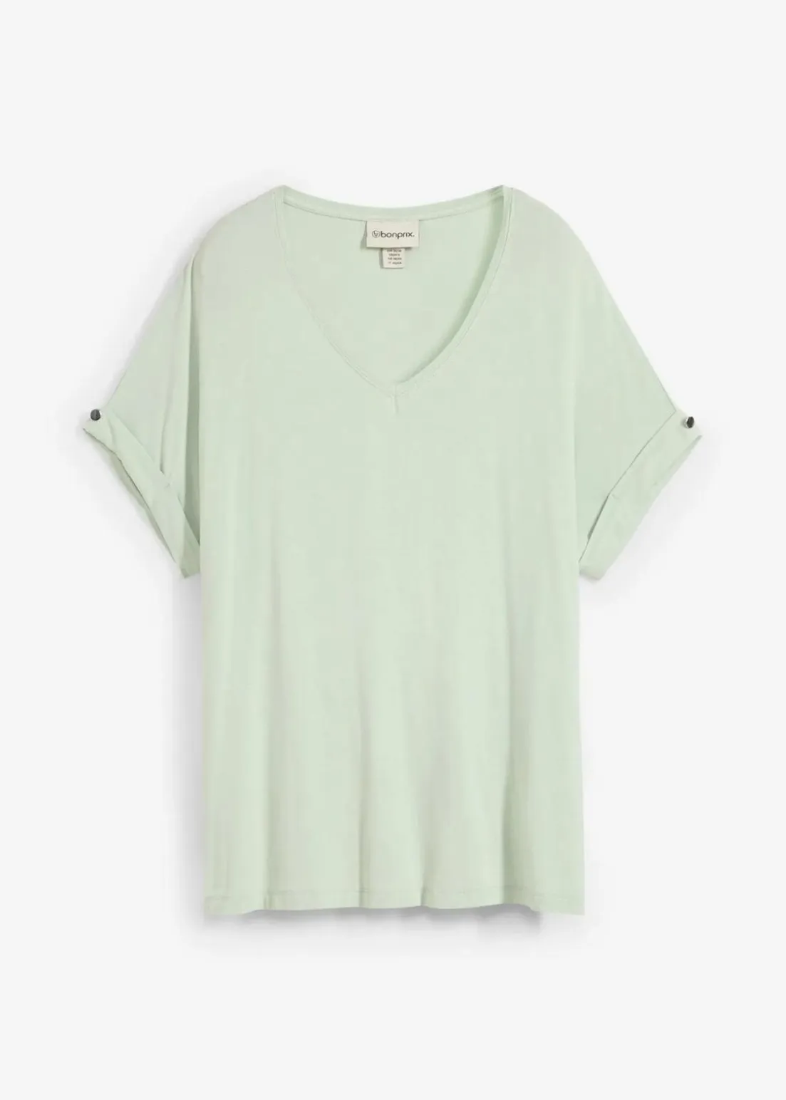 Shirt aus fließendem Viskose-Mix