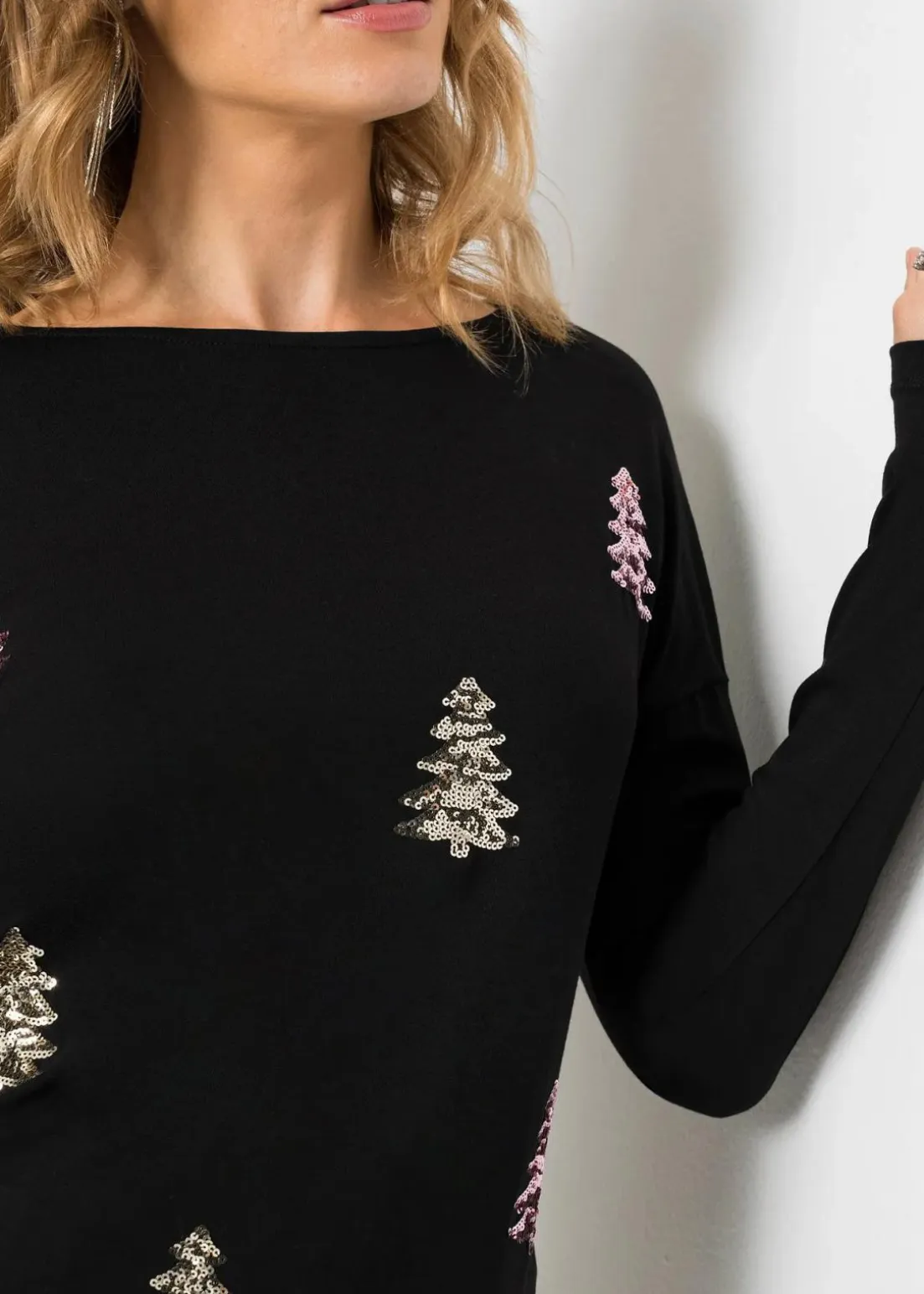 Shirt aus fließendem Viskose-Mix