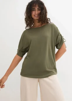 Shirt aus fließender Viskose