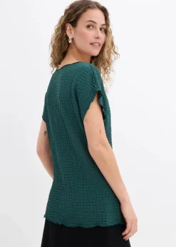 Shirt aus leichtem Crêpe