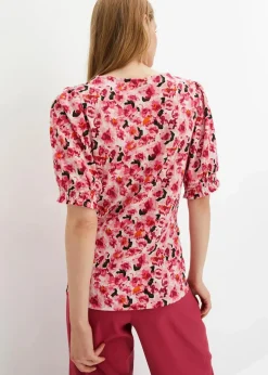 Shirt aus leichtem Crêpe