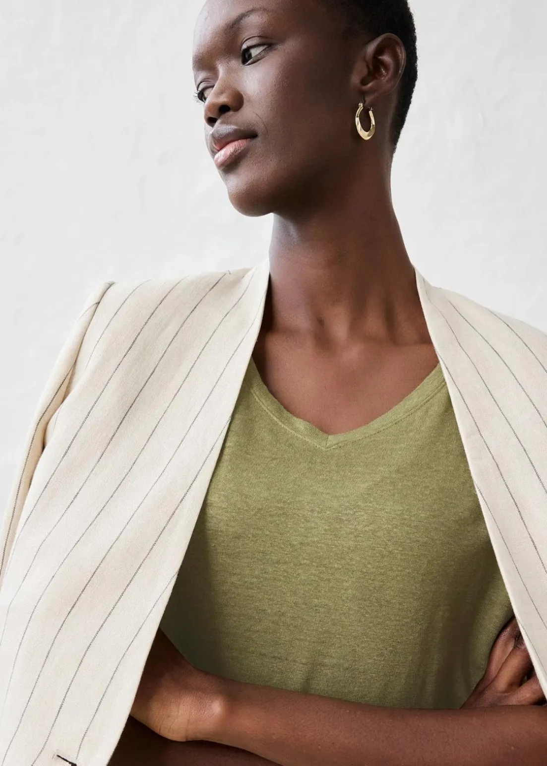 Shirt aus reinem Leinen