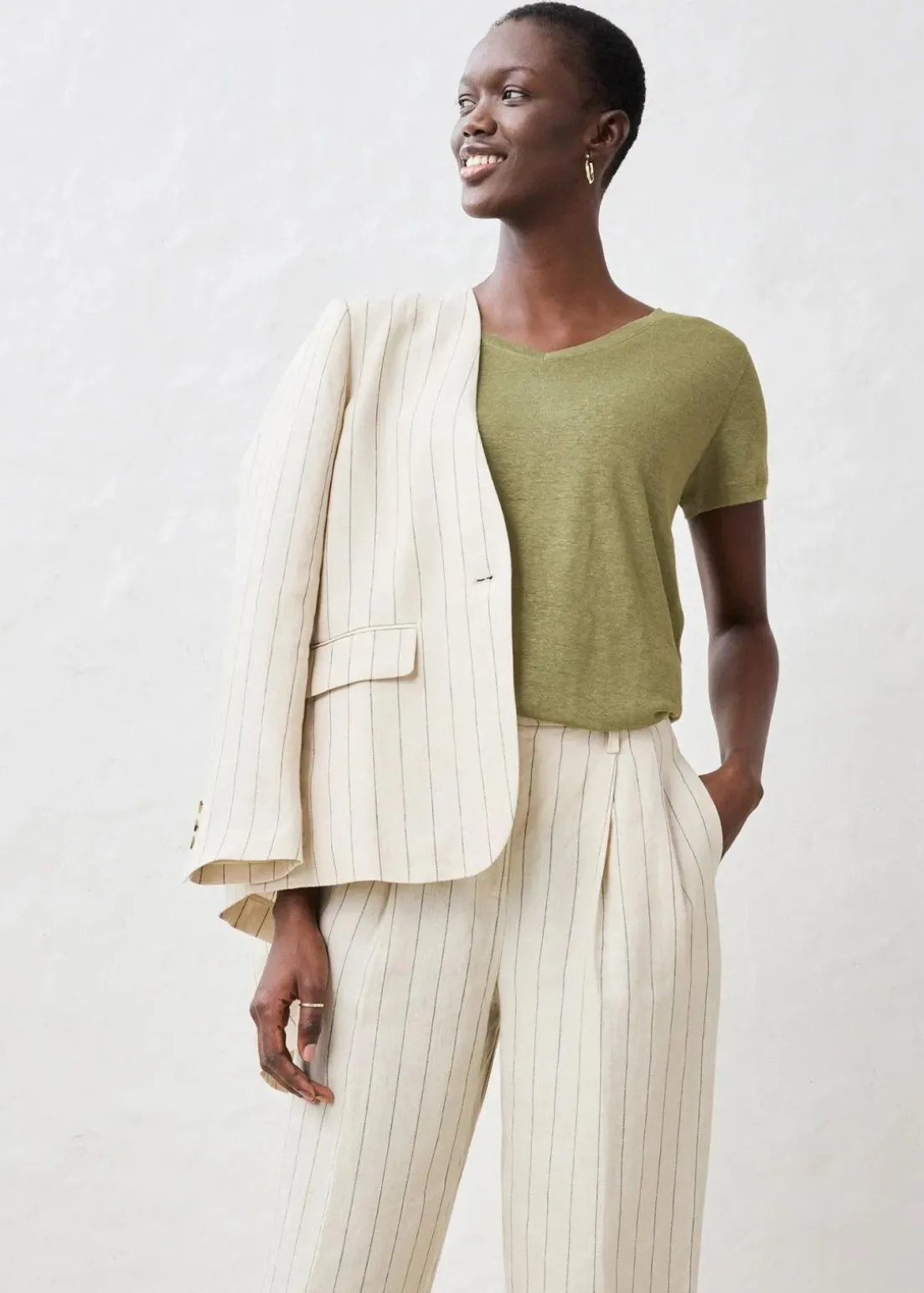 Shirt aus reinem Leinen