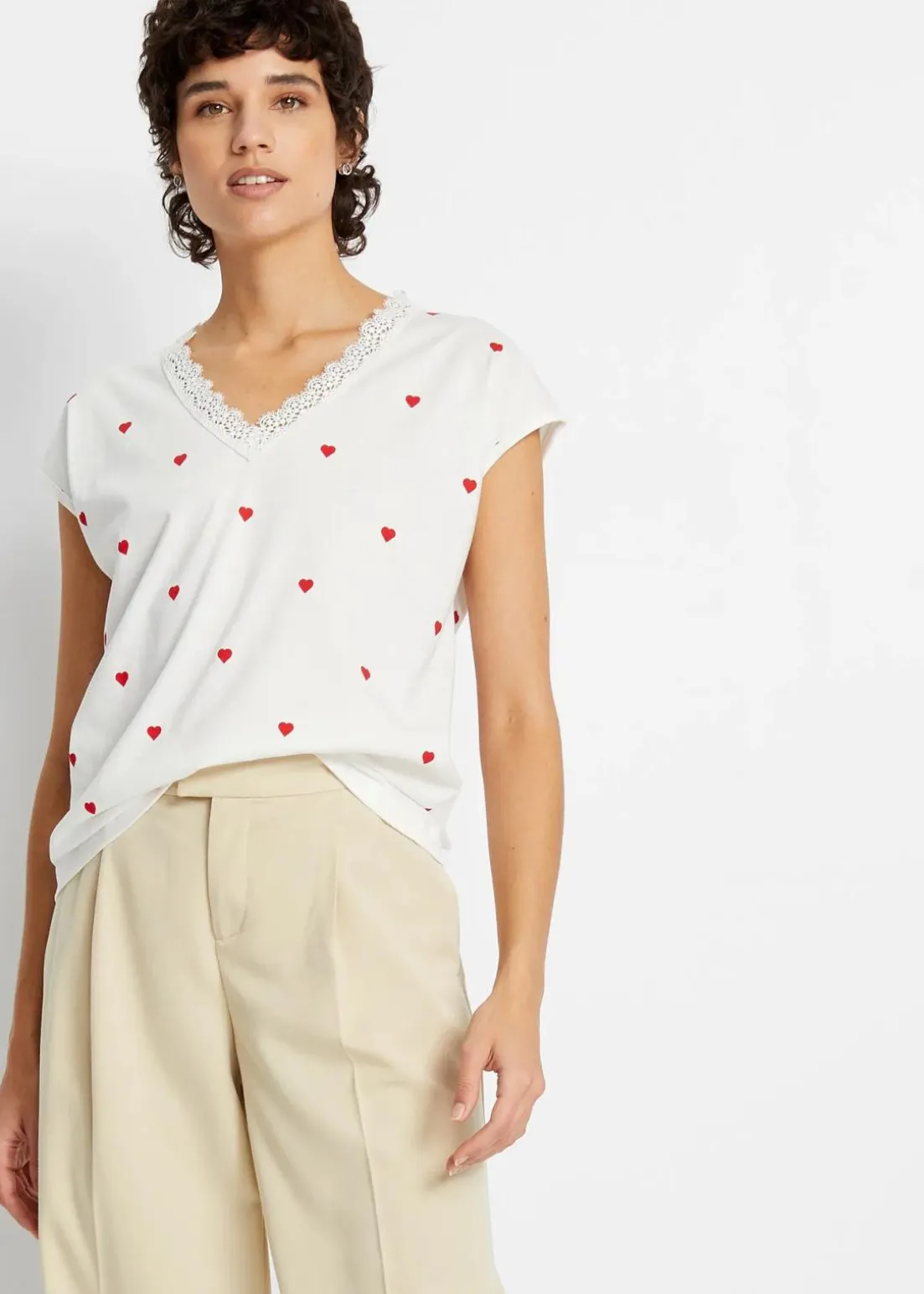 Shirt aus reiner Baumwolle