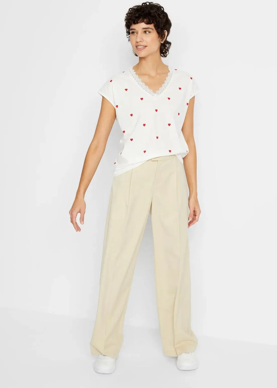 Shirt aus reiner Baumwolle