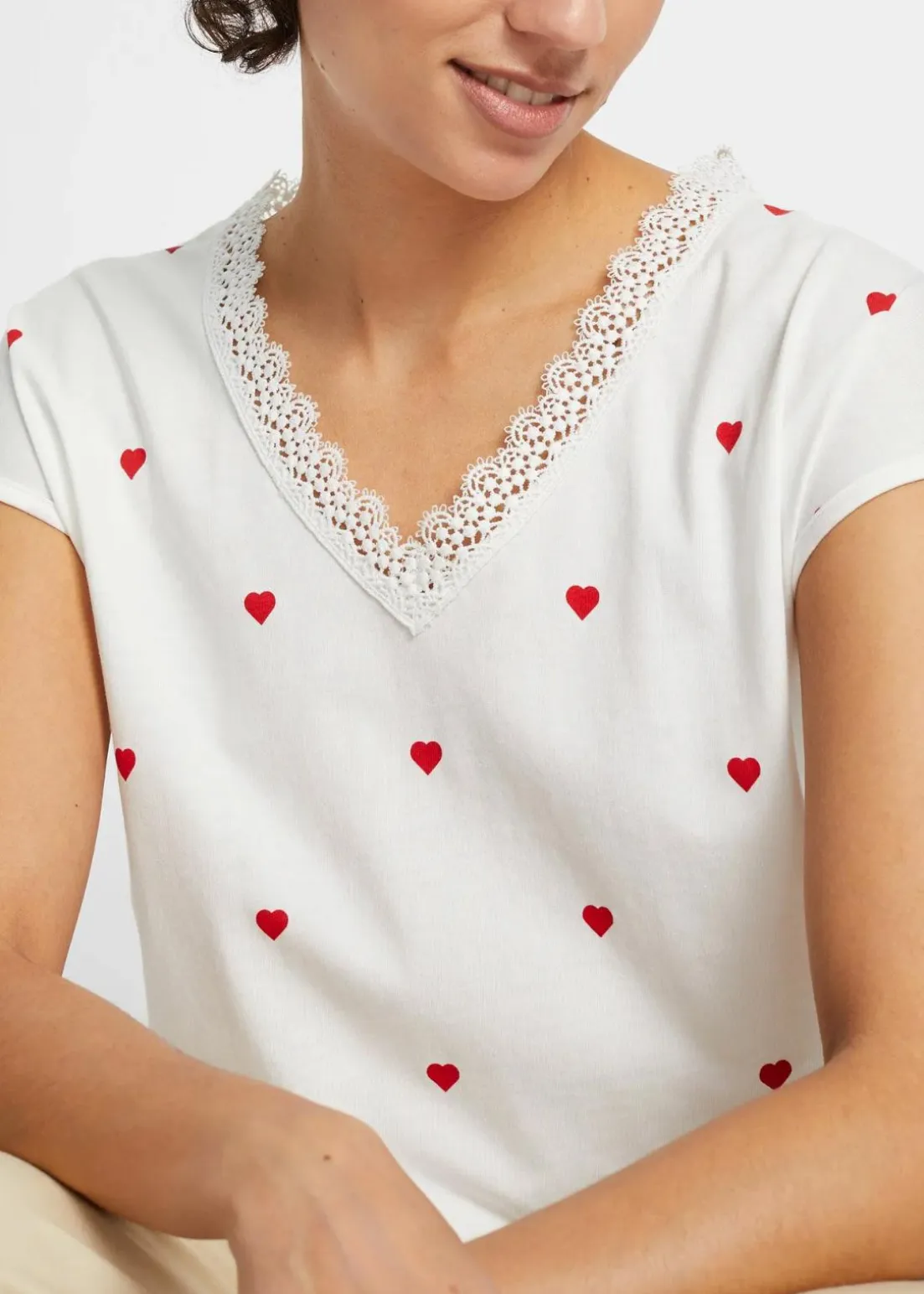 Shirt aus reiner Baumwolle