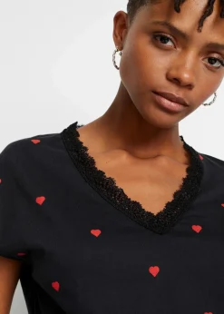 Shirt aus reiner Baumwolle