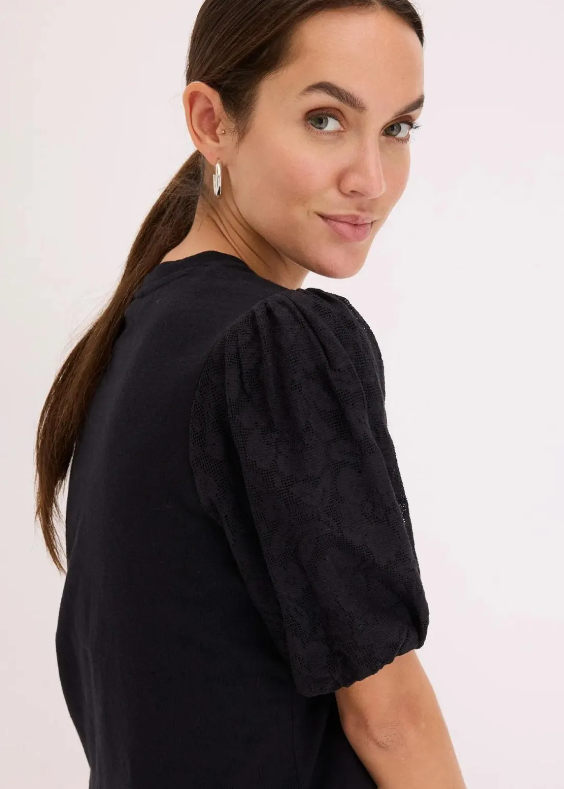 Shirt aus reiner Baumwolle