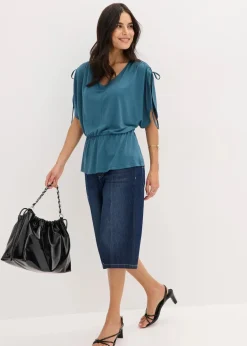 Shirt aus softem Modal-Mix