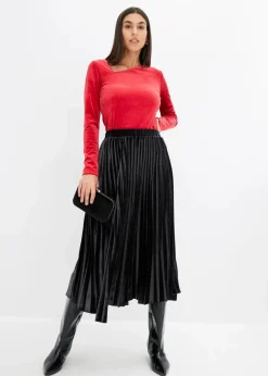 Shirt aus softem Samt