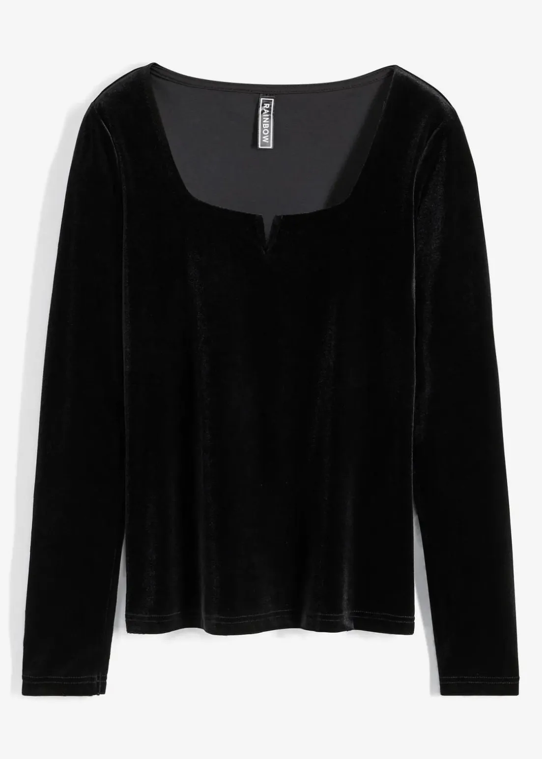 Shirt aus softem Samt