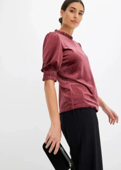 Shirt aus softem Samt