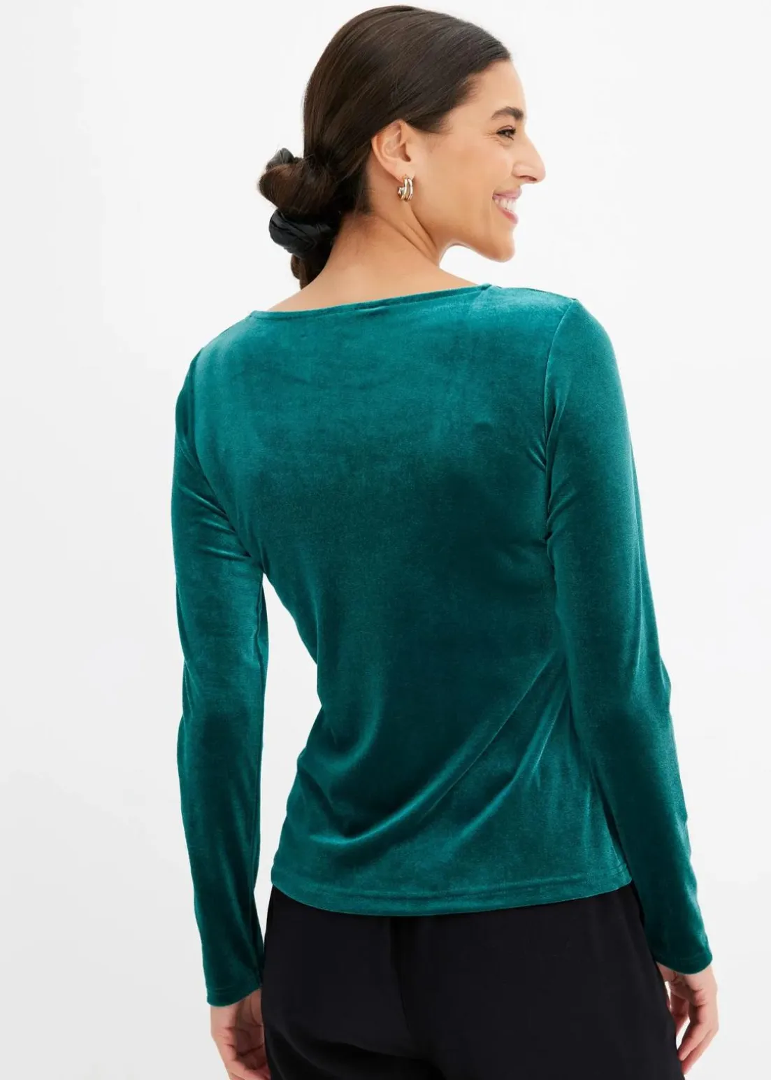 Shirt aus softem Samt