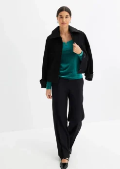 Shirt aus softem Samt