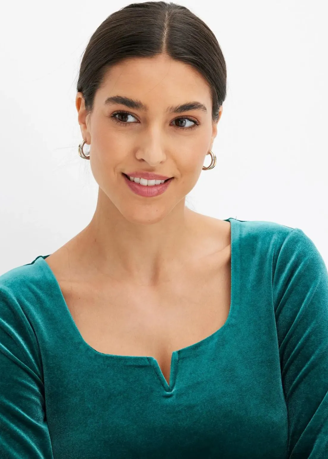 Shirt aus softem Samt