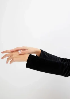 Shirt aus softem Samt