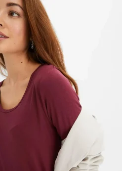 Shirt aus softem Viskose-Mix