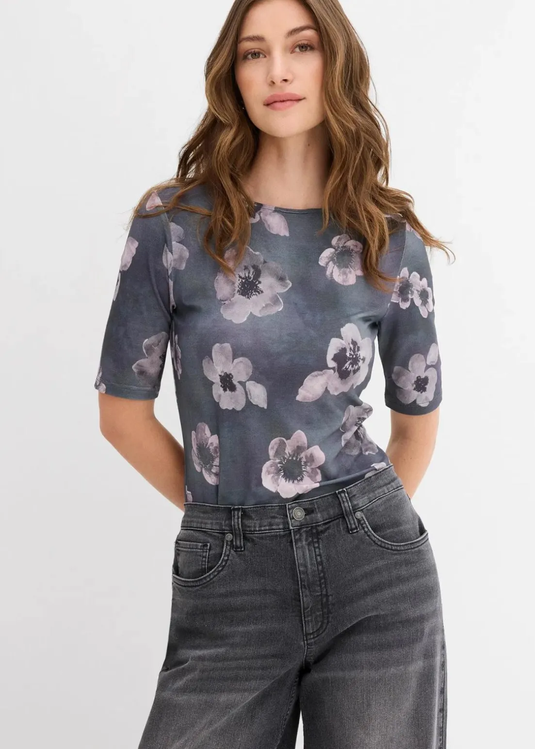 Shirt aus softem Viskose-Mix