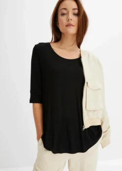 Shirt aus softem Viskose-Mix