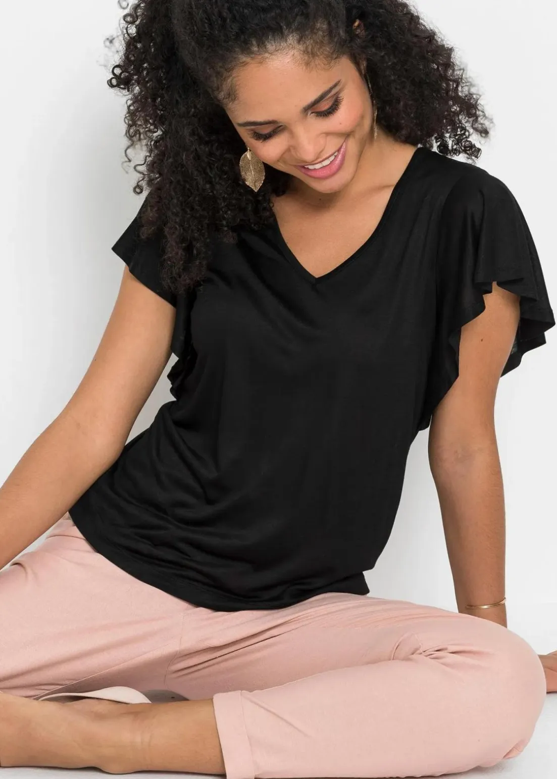 Shirt aus softer Viskose