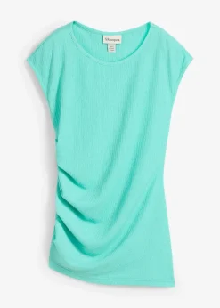 Shirt aus strukturiertem Crêpe