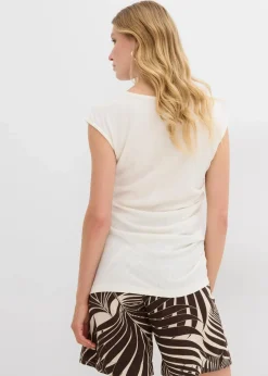 Shirt aus strukturiertem Crêpe