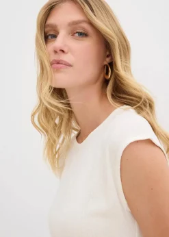 Shirt aus strukturiertem Crêpe