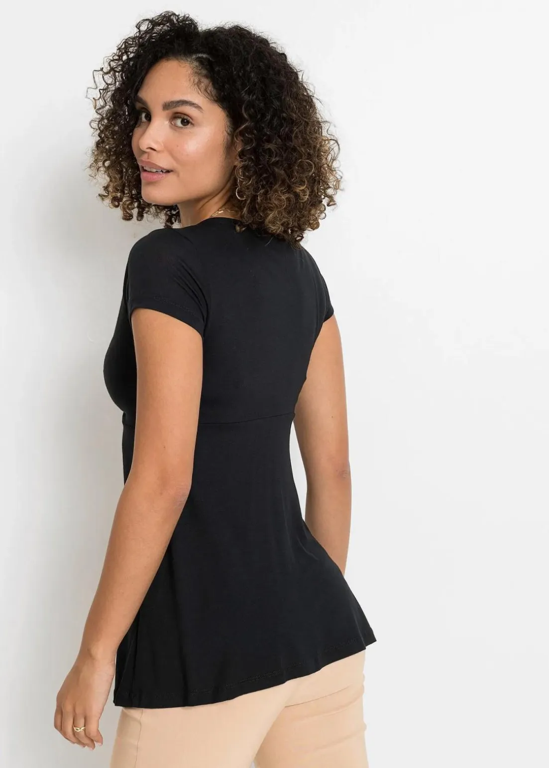 Shirt aus Viskose-Mix