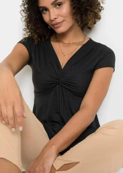 Shirt aus Viskose-Mix