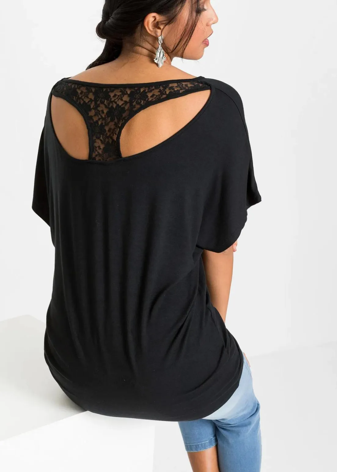 Shirt aus Viskose-Mix