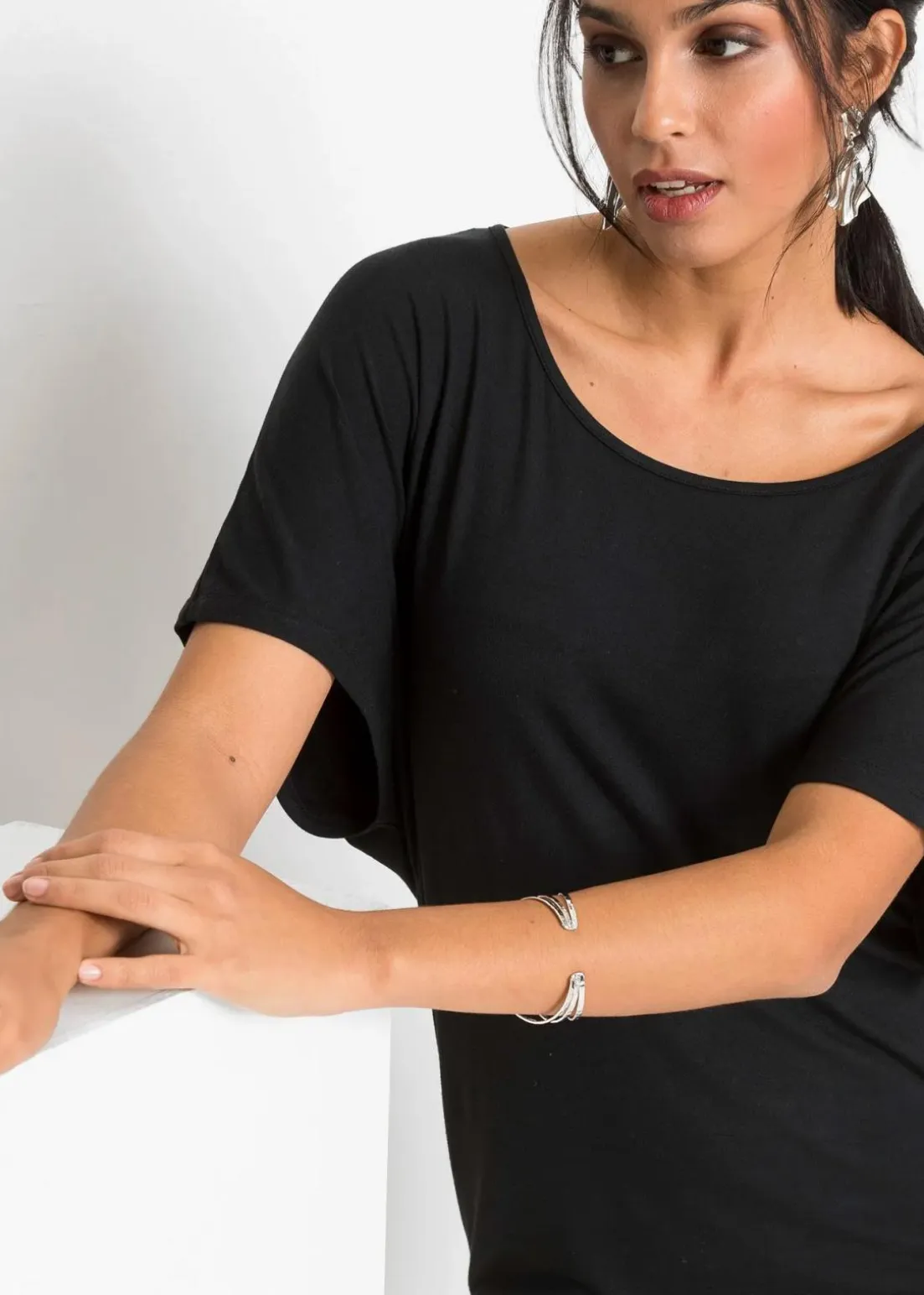 Shirt aus Viskose-Mix